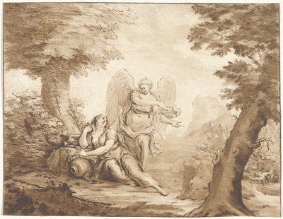 Hagar in the Desert by Jurriaan Cootwijck