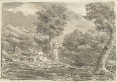 Hagar in the Desert by Jurriaan Cootwijck