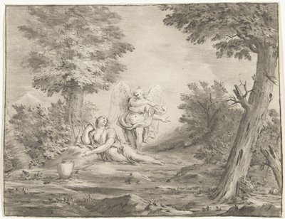 Hagar in the Desert by Jurriaan Cootwijck