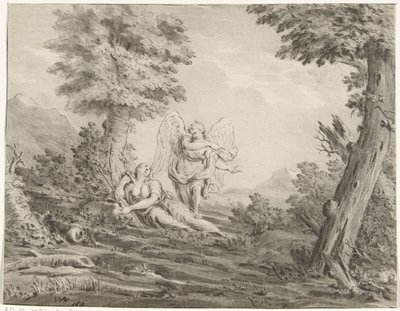 Hagar in the Desert by Jurriaan Cootwijck