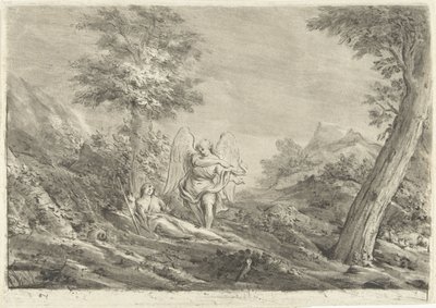 Hagar in the Desert by Jurriaan Cootwijck