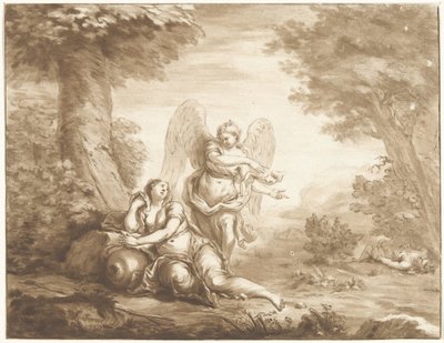 Hagar in the Desert by Jurriaan Cootwijck