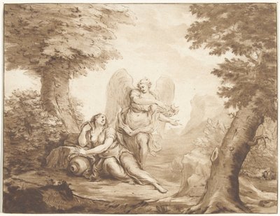 Hagar in the Desert by Jurriaan Cootwijck