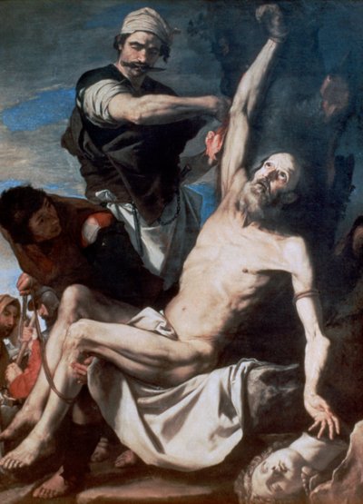 Martyrdom of St Bartholomew, 1644 by Jusepe de Ribera