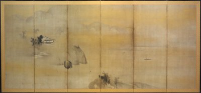 Landscape by Kaiho Yusho