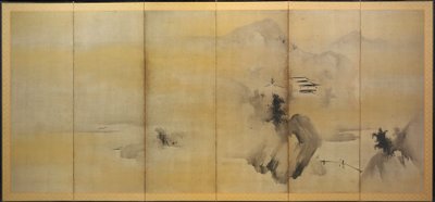 Landscape by Kaiho Yusho