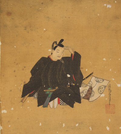 Immortal Poet, 17th century by Kano Shoun