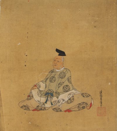 Immortal Poet, 17th century by Kano Shoun