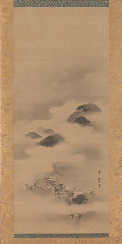 Landscape in Moonlight by Kanō Tan’yū
