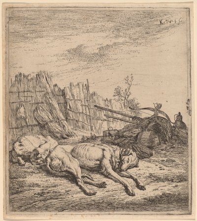 Hunting Dogs by Karel Dujardin