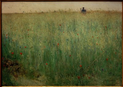 Oat Fields near Grez by Karl Fredrick Nordstrom