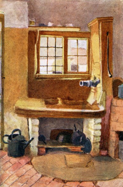 The Kitchen Pump, Rolleston by Kate Greenaway by Kate Greenaway