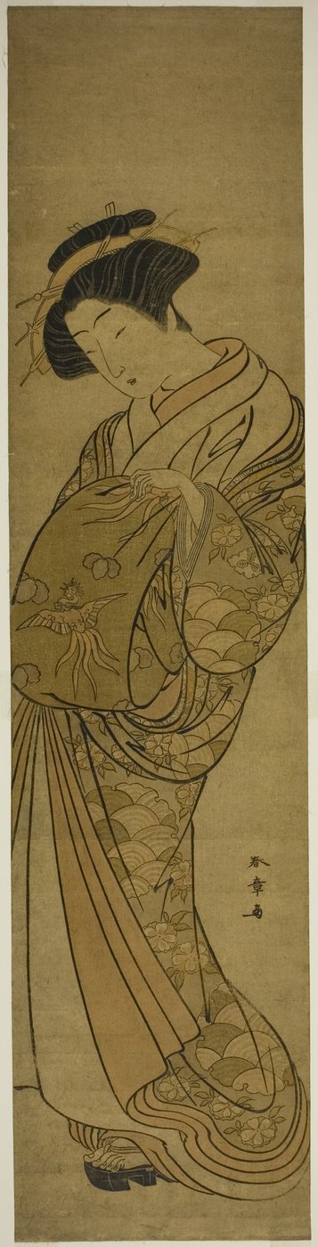 A Courtesan of the Matsubaya by Katsukawa Shunsho