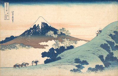 Fuji from Inume Pass by Katsushika Hokusai