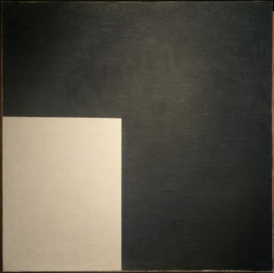 Black and White. Suprematist Composition by Kazimir Severinovich Malevich