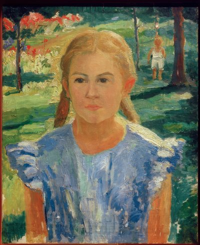 Portrait of Una by Kazimir Severinovich Malevich