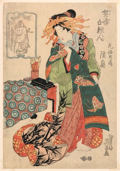 Mutsu of Maruebiro by Keisei Eisen