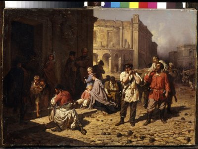 The Siege of Sevastopol in 1854 by Konstantin Nikolaevich Filippov