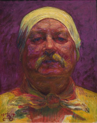 Self-Portrait by Kristian Zahrtmann