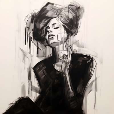 Expressionist Sketch 2 by Kurt Heppke