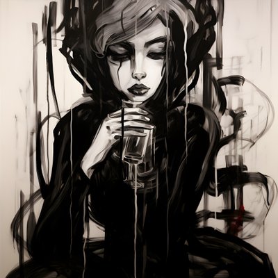 Expressionist Sketch 3 by Kurt Heppke