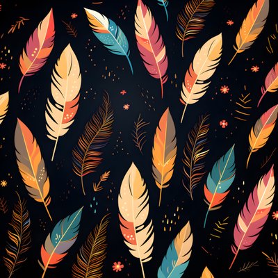 Feather Pattern 1 by Kurt Heppke