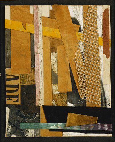 Merz Picture by Kurt Schwitters