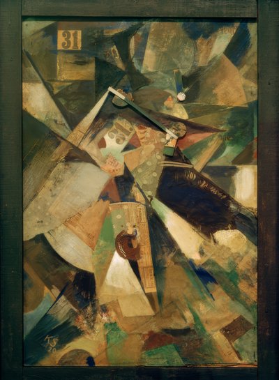 Merz Picture Thirty-One by Kurt Schwitters