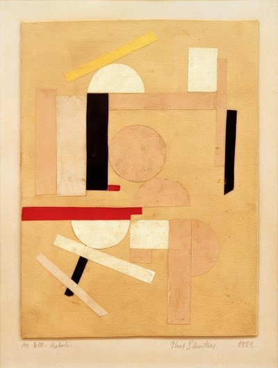 Mz. 600. Moholi. by Kurt Schwitters