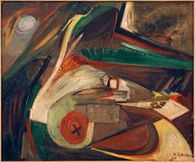 Untitled (Abstract Picture) by Kurt Schwitters