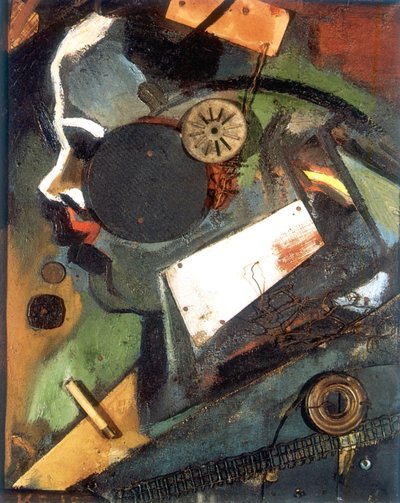 The Doctor, 1919 by Kurt Schwitters