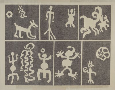 Petroglyph Design by Lala Eve Rivol
