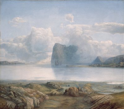 Island Borgøy by Lars Hertervig
