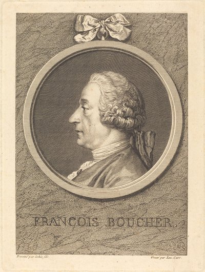 Francois Boucher by Laurent Cars after Charles Nicolas Cochin I