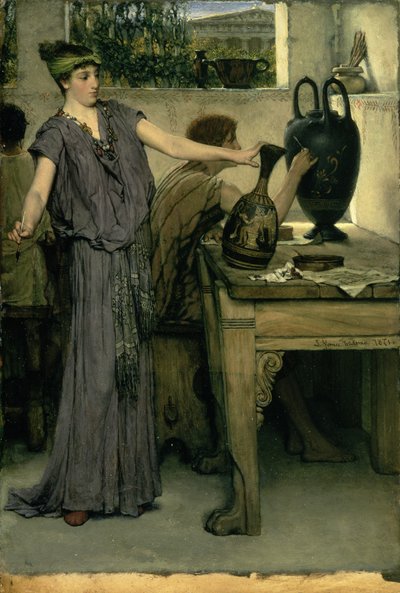 Etruscan Vase Painters by Lawrence Alma Tadema
