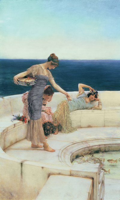 Silver Favourites by Lawrence Alma Tadema