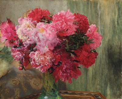 Japanese Peonies by Lawrence Alma Tadema
