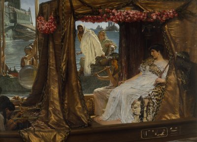 The Meeting of Anthony and Cleopatra by Lawrence Alma Tadema