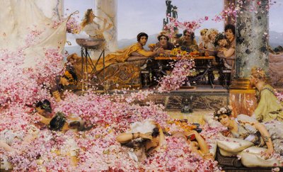 The Roses of Heliogabalus by Lawrence Alma Tadema