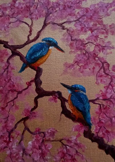 Blossom Birds, 2024 by Lee Campbell
