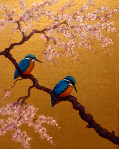 Kingfisher Pair by Lee Campbell
