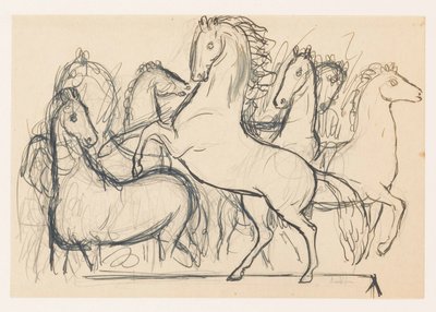 Herd of Horses by Leo Gestel