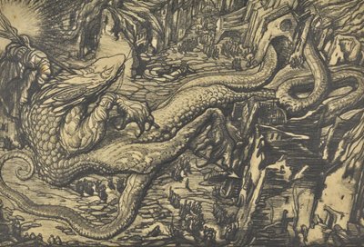 The Monster of War by Leon Bakst