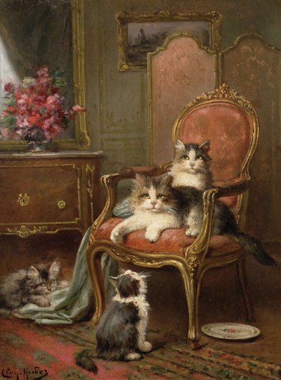 The Favourite Chair by Leon Charles Huber