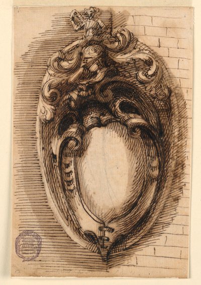 Design for an Escutcheon by Leonardo Scaglia