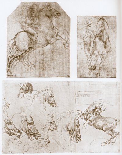 Horseman, 1480-1481 by Leonardo da Vinci