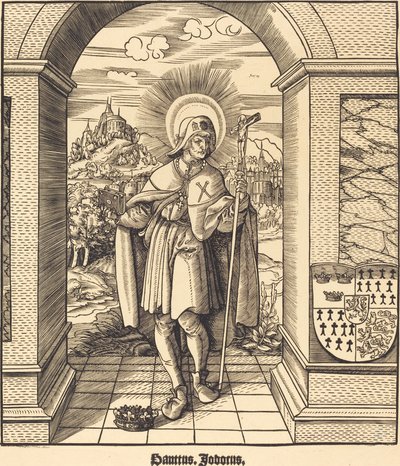 Saint Jodocus by Leonhard Beck