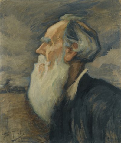 Portrait of Leo Tolstoy by Leonid Osipovic Pasternak