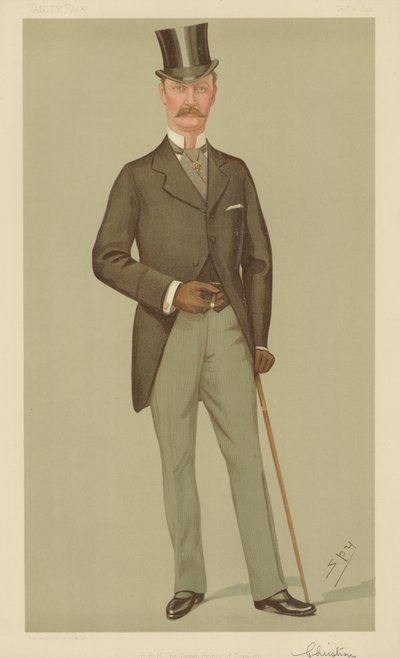 HRH The Crown Prince of Denmark by Leslie Matthew Ward