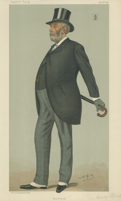 Sir Henry Fletcher by Leslie Matthew Ward